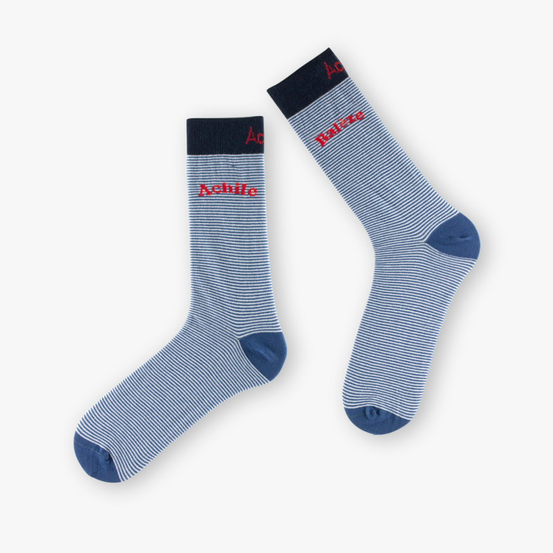 Chaussettes homme fantaisie en coton