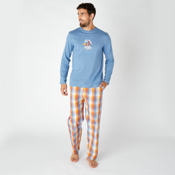 Pyjama long homme coton VESPA