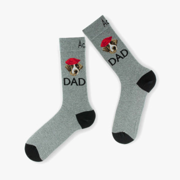 Mi chaussettes Dad, made in France. Taille unique.