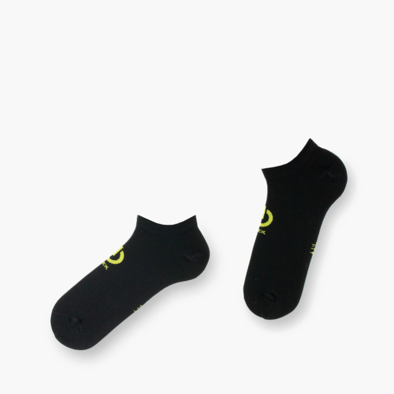 Chaussettes invisibles Geek homme coloris noir made in France