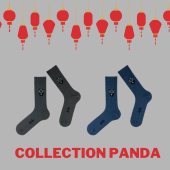 Bonne rentrée à tous accompagnés des petits pandas !! 🐼 #socks #chaussettes #tendance #achile