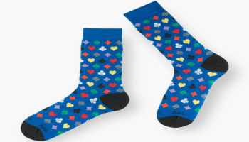 Des chaussettes colorées pas chères
