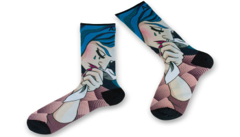 Les chaussettes imprimés pour un look décalé !